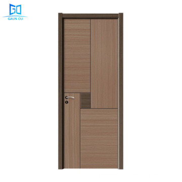 China manufacturer high quality wood door simple design wood door melamine hdf door GO-A089